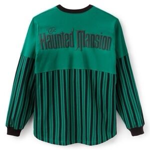 Disney Parks 2025 Haunted Mansion Ghost Host‎ Spirit Jersey Pullover Adult L NEW